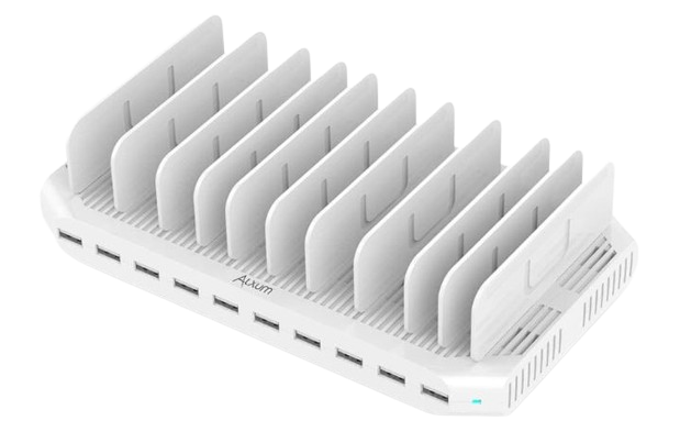 Alxum - 10-Port USB PowerSupply 2.4A