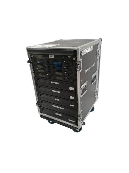 Shure - SLXD4D 8er Rack 16HE SET