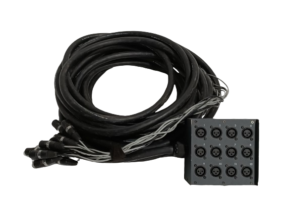 Multicore - XLR 12ch AES/EBU 10m