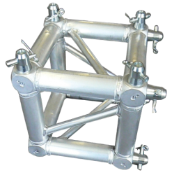 ExpoTruss - X4K-30 Boxcorner inkl. Konussatz f. 2 Abgänge (M12)